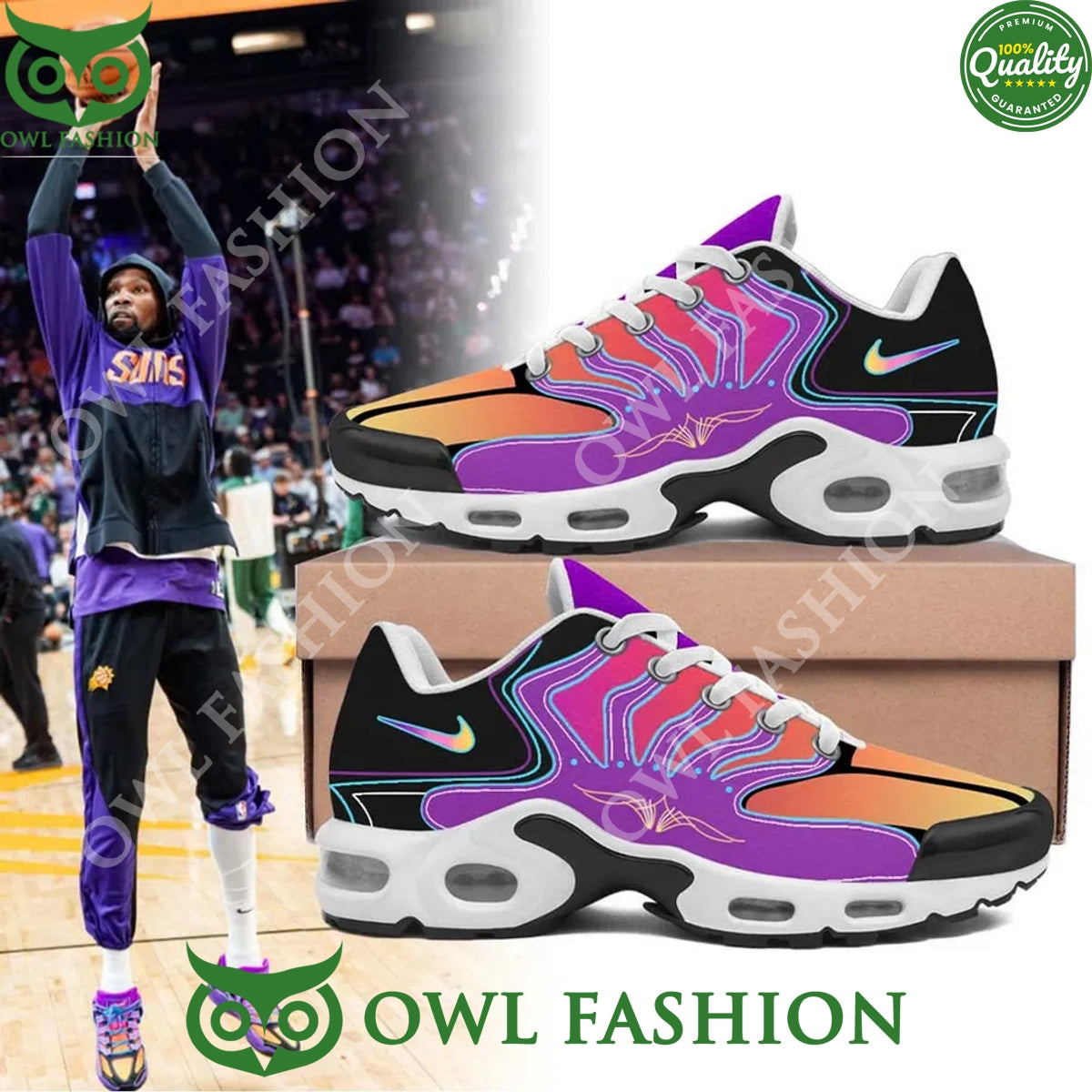 Phoenix Sun Basketball Air Max plus Shoes