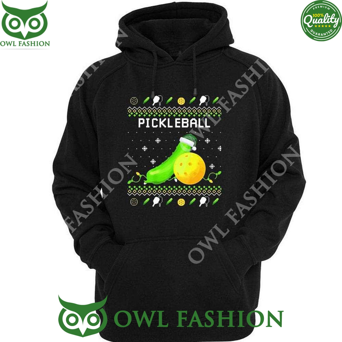 Pickleball Item Christmas Black t Shirt