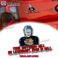Pinhead Edition Halloween Car Emblem Sticker