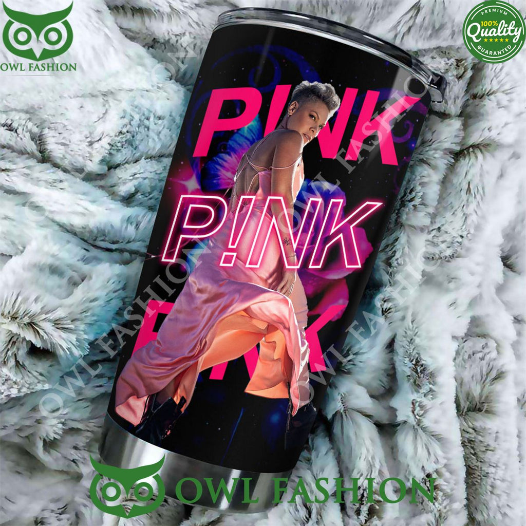 PINK Famous Musician Singer Premium Tumbler Cup