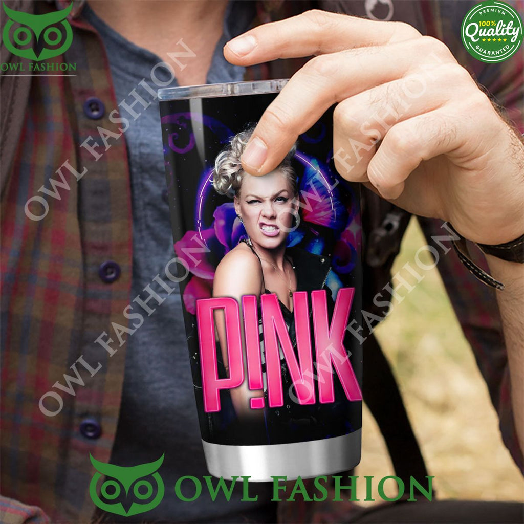 PINK Famous Musician Singer Premium Tumbler Cup