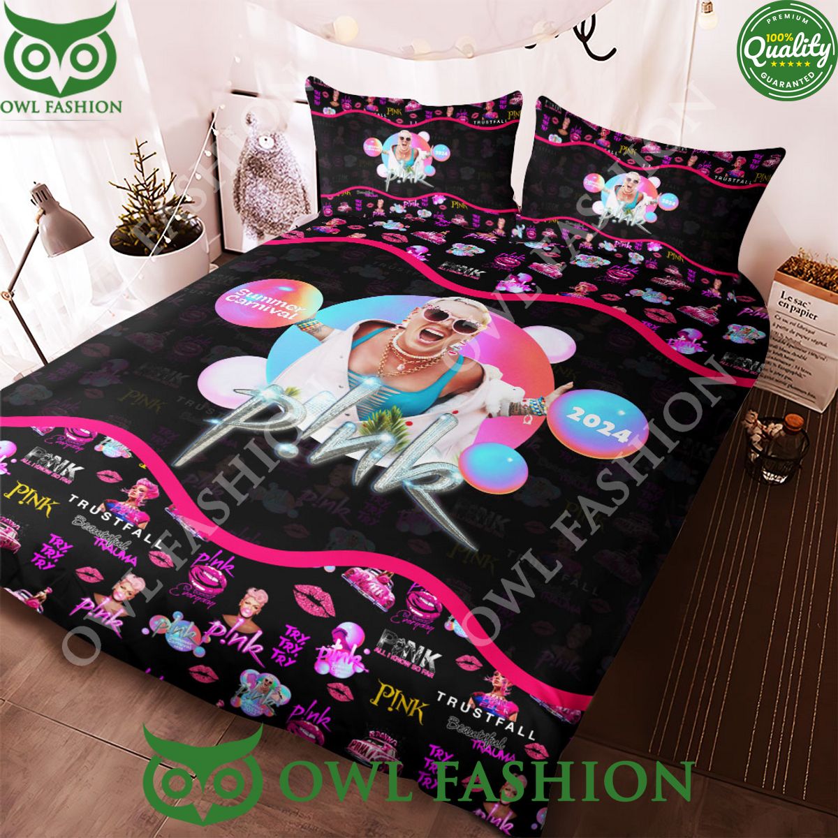 PINK Summer Carnival 2024 Tour Limited Bedding set