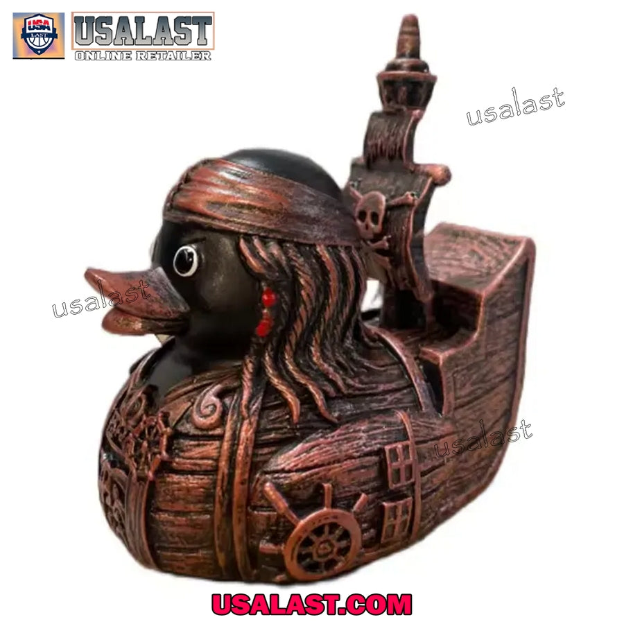 Pirates Of Caribbean Resin Duck Figure Ornament