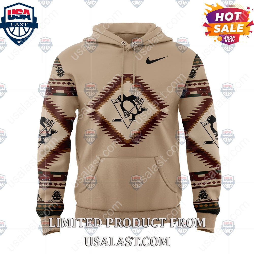 Pittsburgh Penguins NHL Native American Heritage Month Hoodie