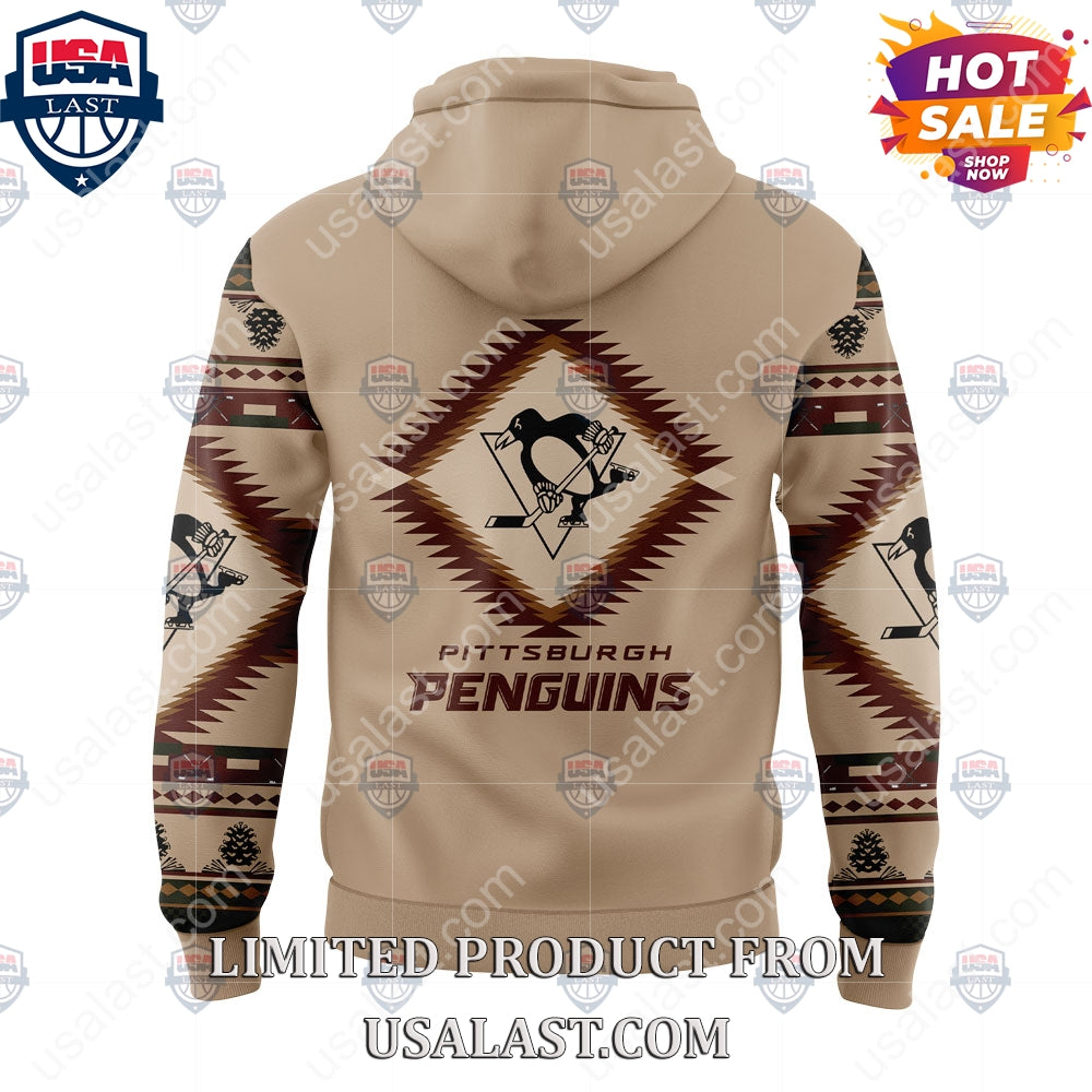Pittsburgh Penguins NHL Native American Heritage Month Hoodie