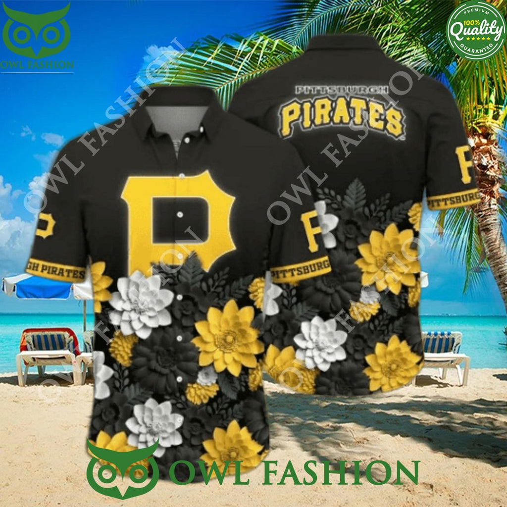 Pittsburgh Pirates MLB Flower Fangift Hawaiian Shirt