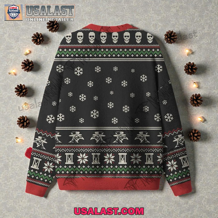 Plague Doctor Ugly Christmas Sweater
