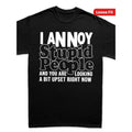 plus size mens cotton Lightsaber brand shirt casual crew neck stretch knit fabric loose fit with sarcastic Swoosh stupid...
