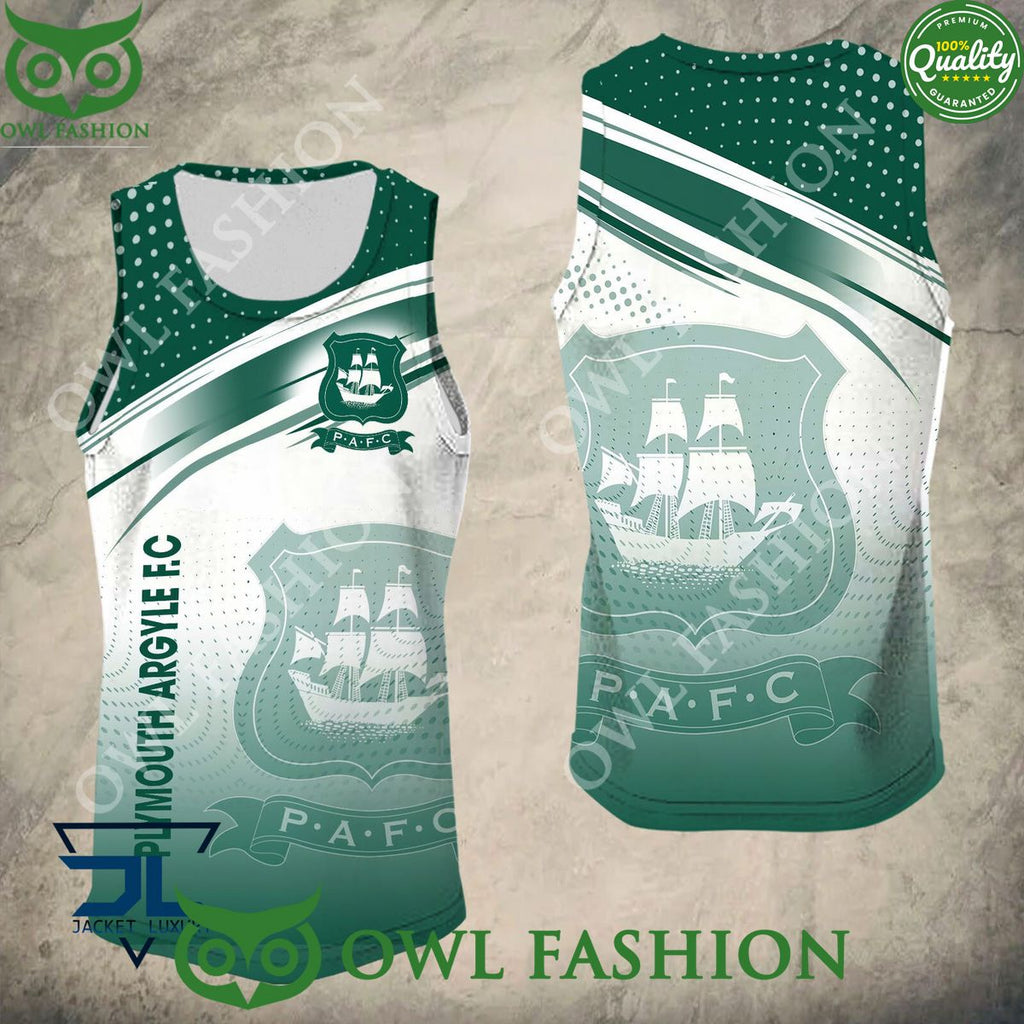 Plymouth Argyle F.C Football Club Logo Hoodie Shirt 2024
