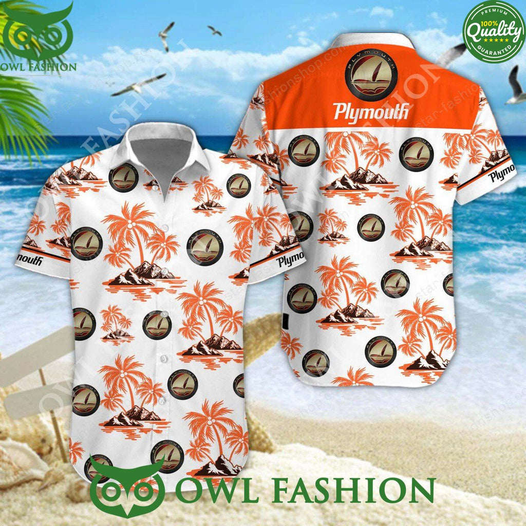 Plymouth Trending Car Brand 2024 Hawaiian Shirt Shorts