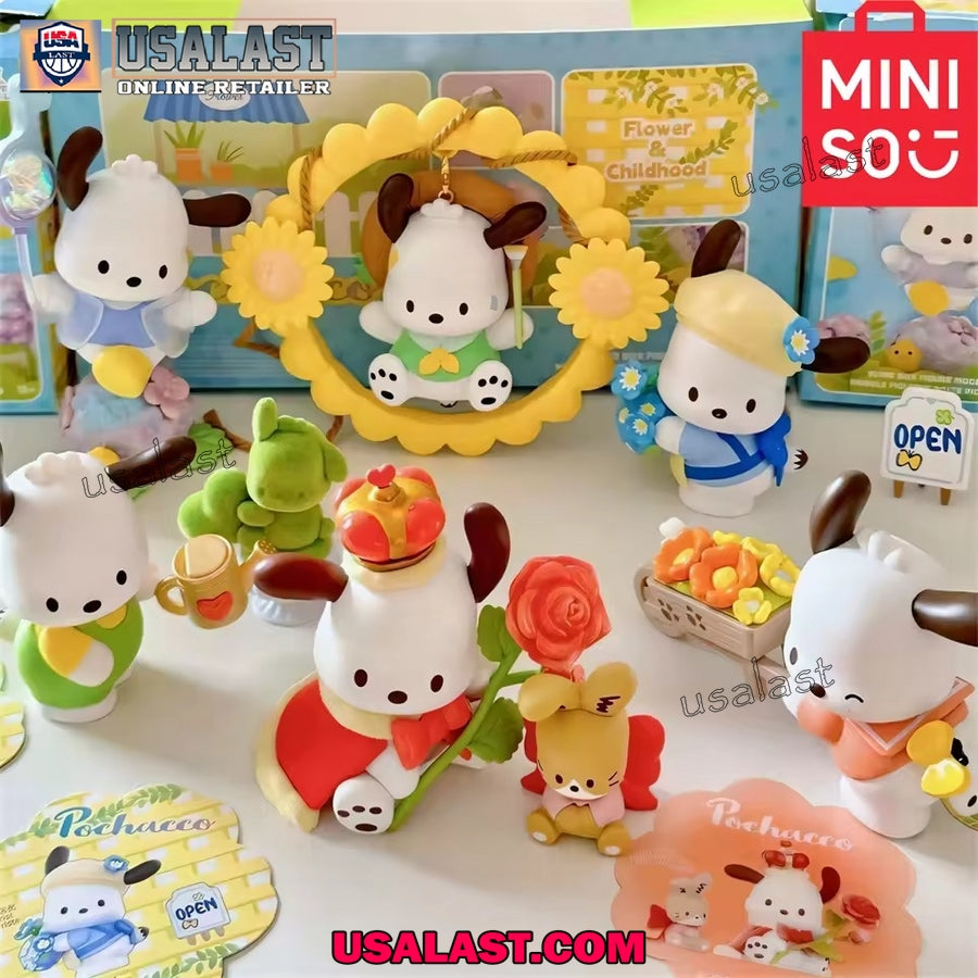 Pochacco Mystery Box – Small Garden Series Handmade Decorative Gift (Random Style)