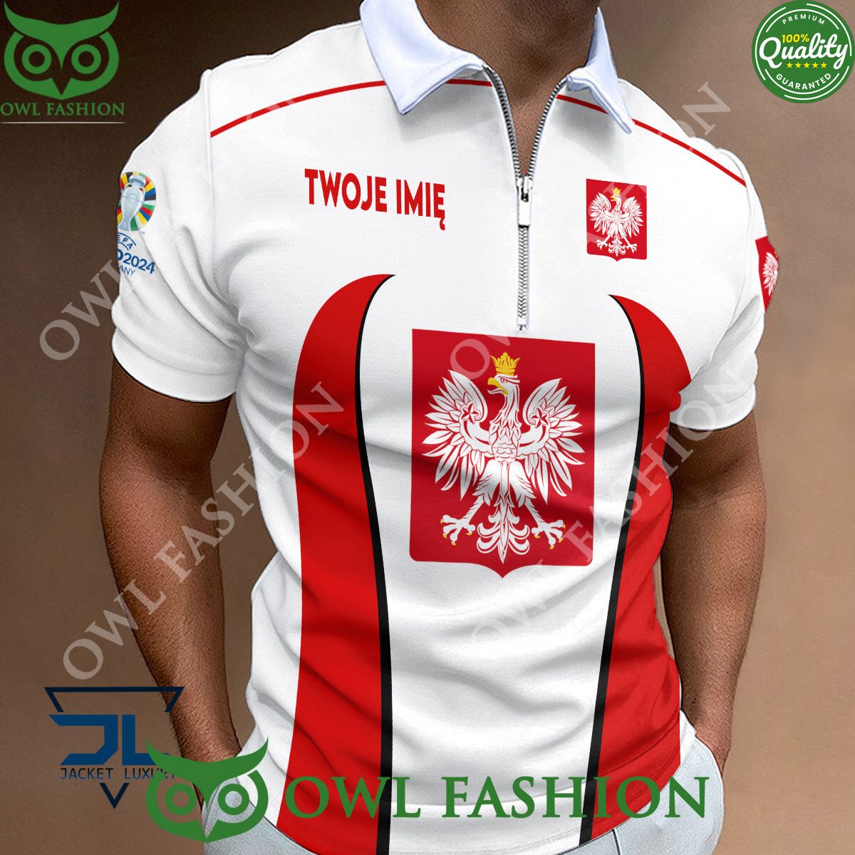 Poland Euro Champion 2024 National Team Polo Shirt