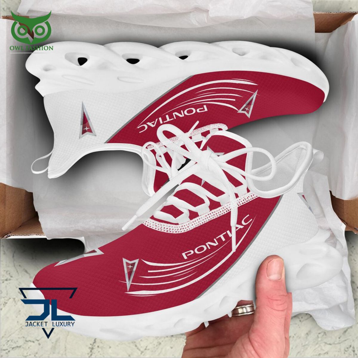 Pontiac Trending Car Brand Max Soul Shoes