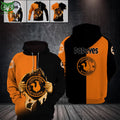 Popeyes Orange Black 3D Shirt
