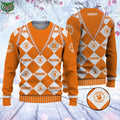 Popeyes Orange Ugly Sweater