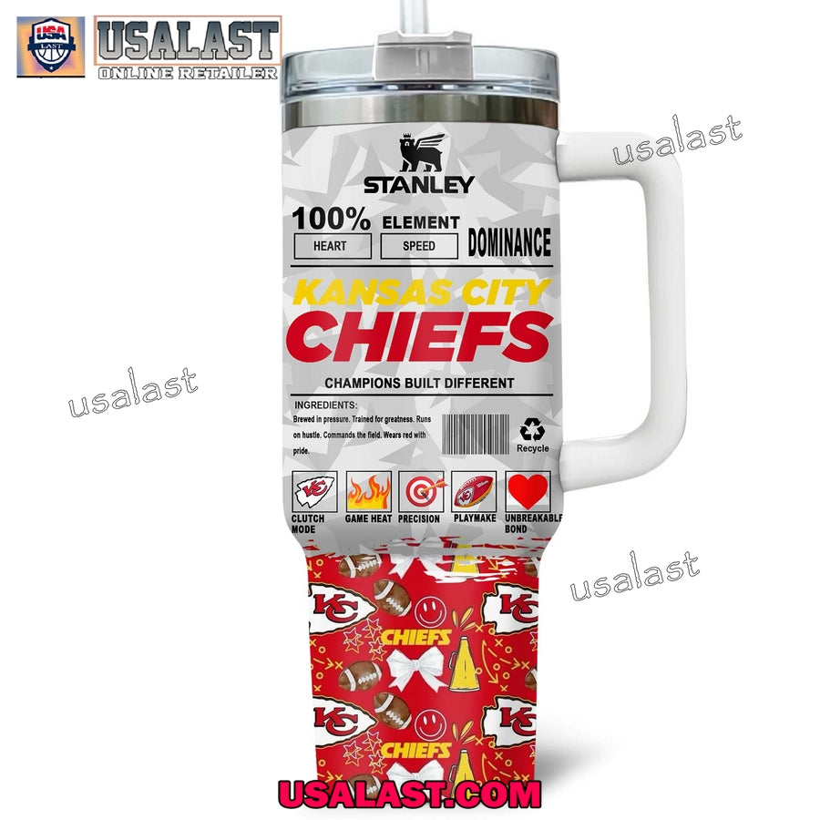 Kansas City Chiefs Custom 40oz Tumbler Cup