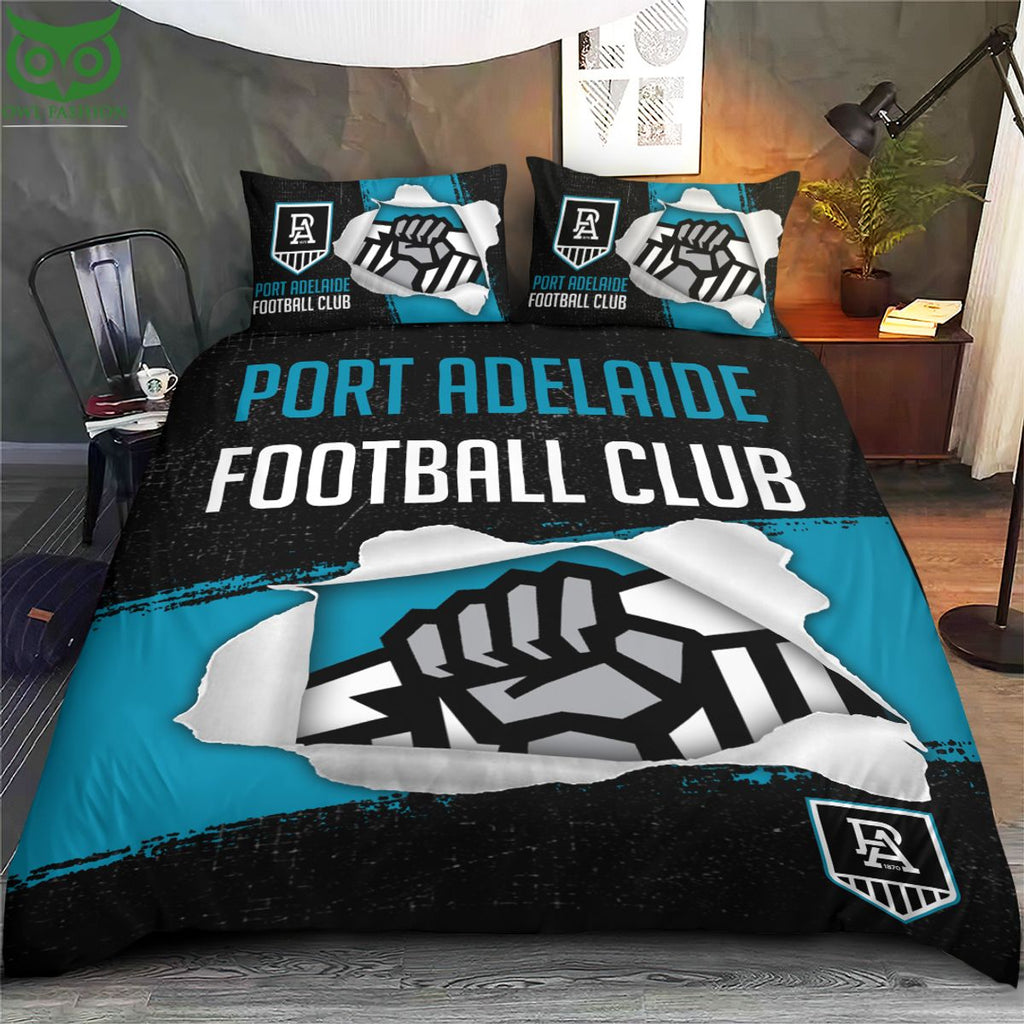 Port Adelaide Football Club Bedding set
