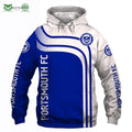 Portsmouth FC EFL League One 3D Printed Hoodie Sweatshirt Sweater