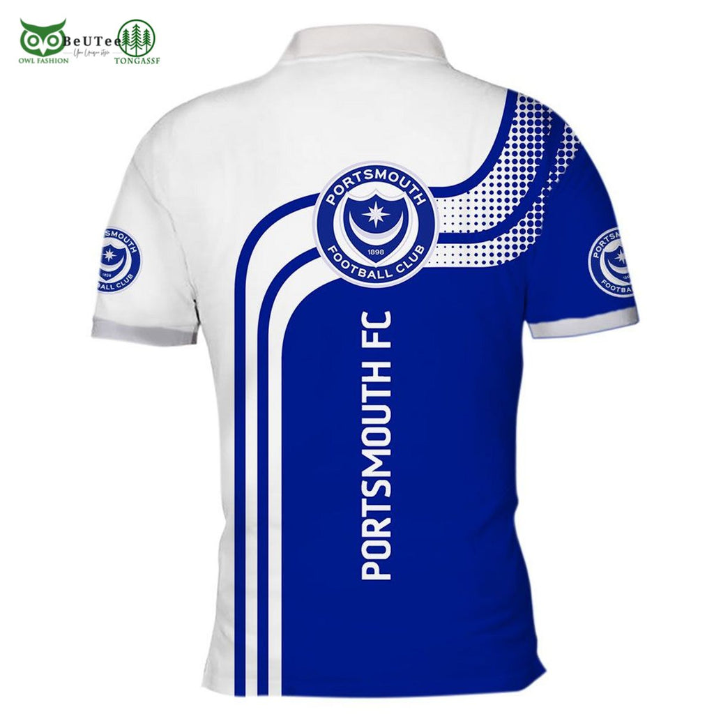 Portsmouth FC EFL League One 3D Printed Hoodie Sweatshirt Sweater