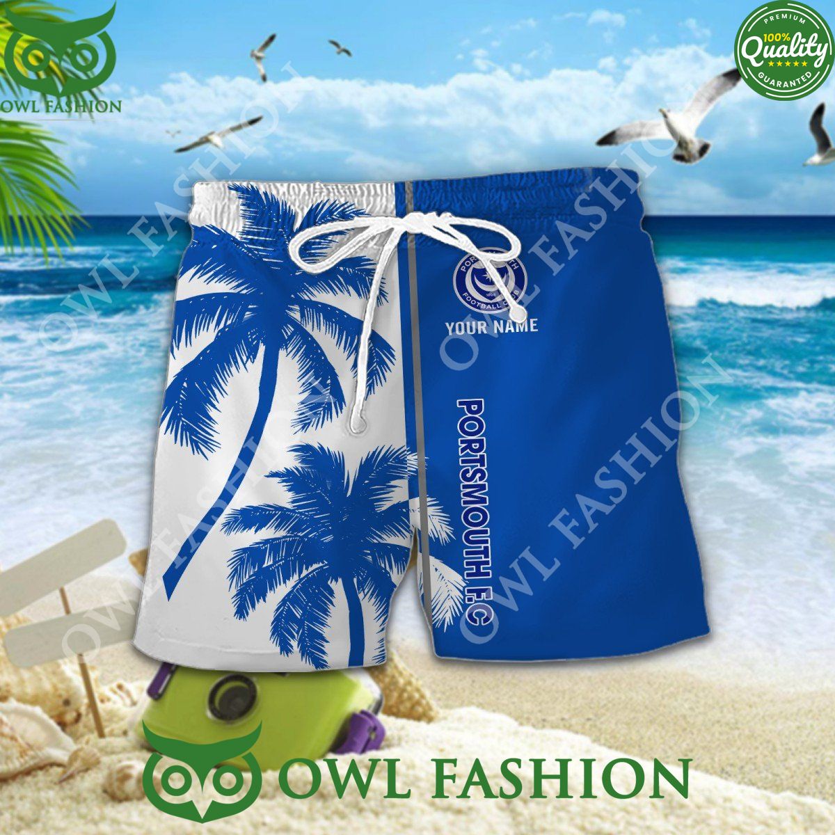 Portsmouth Personalized ropical coconut tree 2024 Hawaiian Shirt
