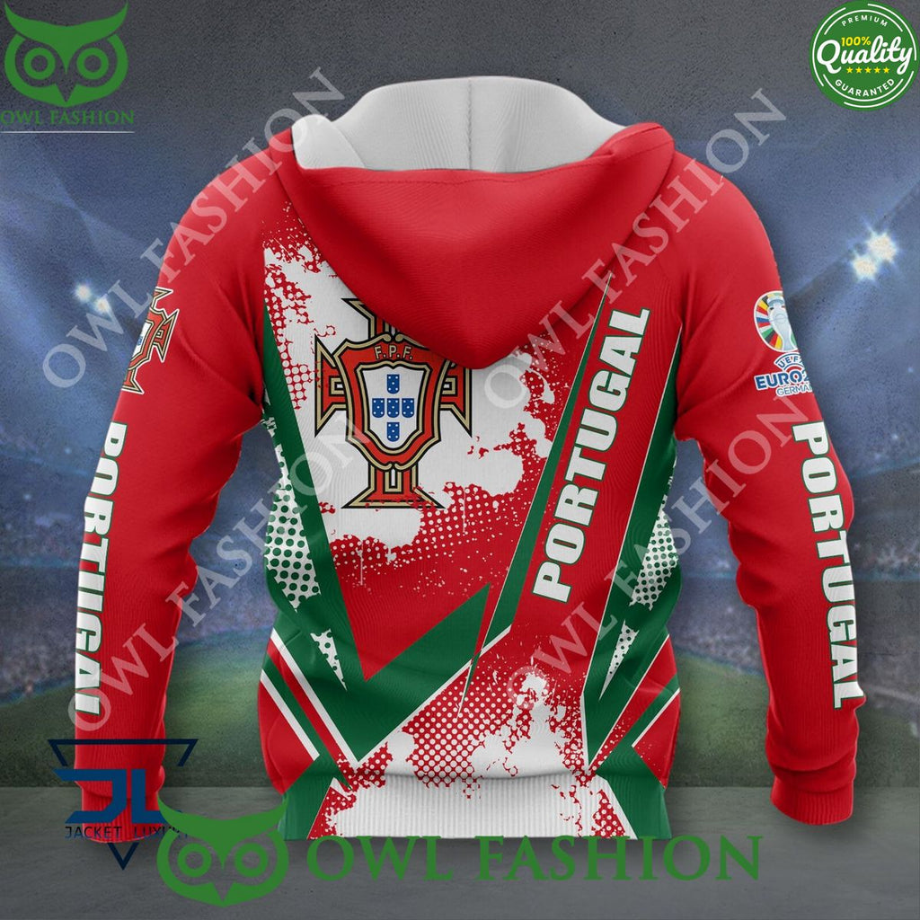 Portugal Euro Cup 2024 Customized National Team 3D Polo shirt