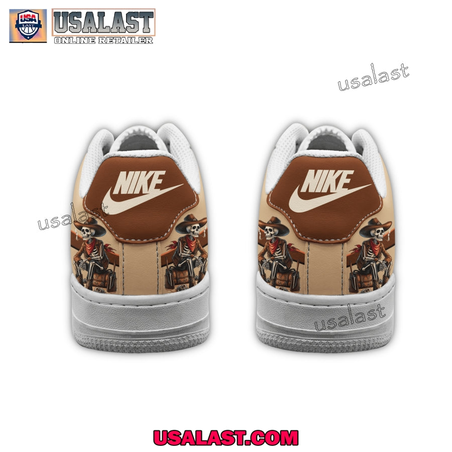 Post Malone Posty Skull Air Force Shoes
