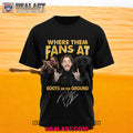 Post Malone Where Them Fans At Boots On The Ground Shirt