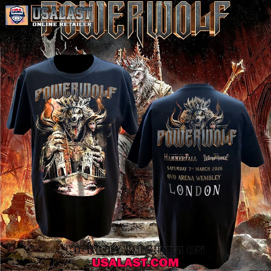 Powerwolf Live At Wembley Arena T-Shirt