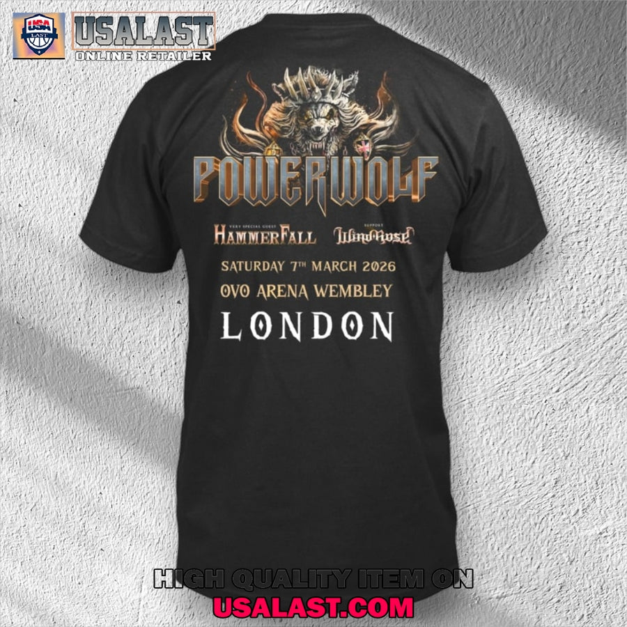 Powerwolf Live At Wembley Arena T-Shirt