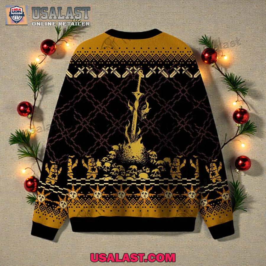 Praise the Sun Ugly Christmas Sweater