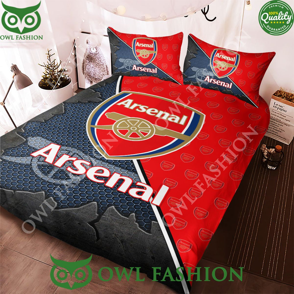 Premier Arsenal FC Limited Broken Wall Bedding Set