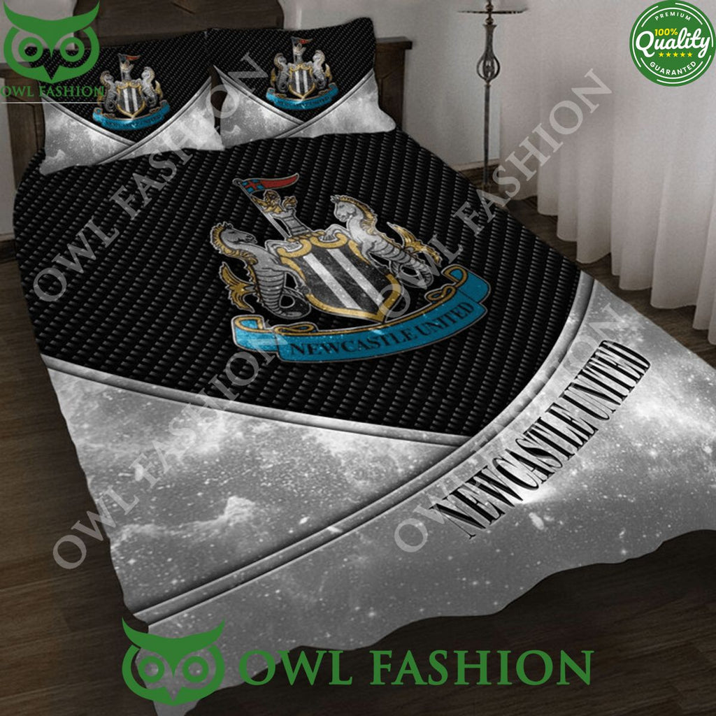 Premier Newcastle United Logo Broken Wall Bedding Set