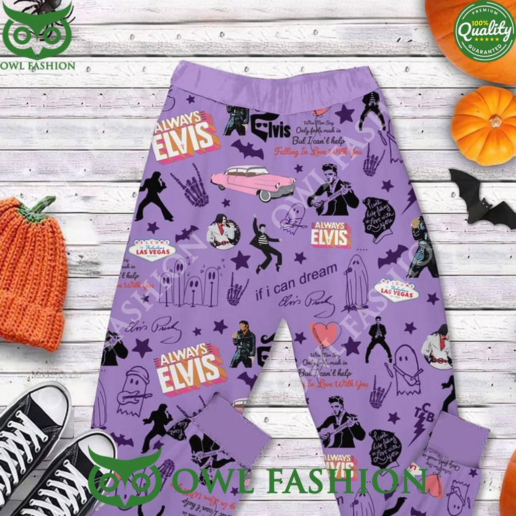 Premium Elvis Presley Halloween Vibe Pajamas Set