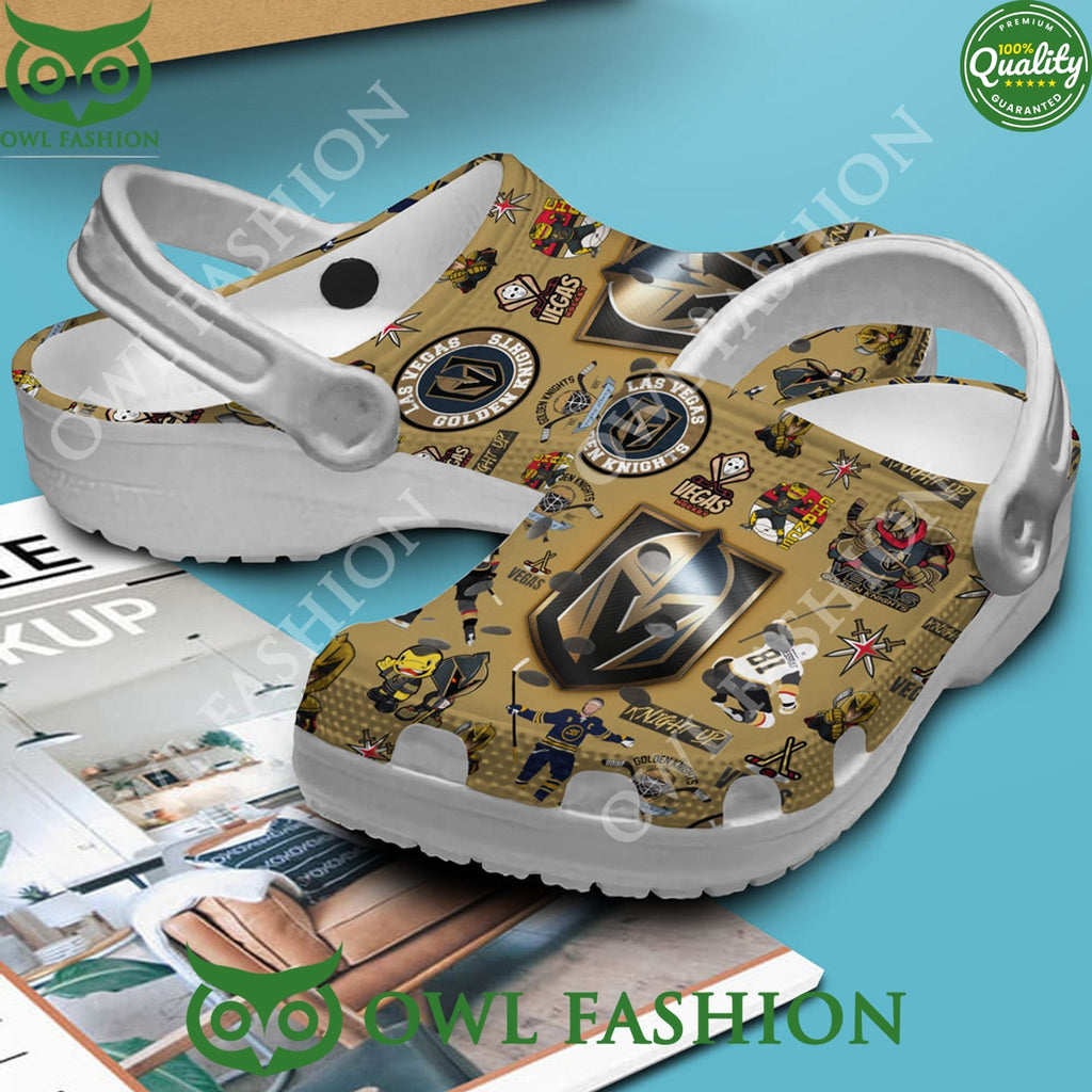 Premium Vegas Golden Knights Ice Hockey Crocs