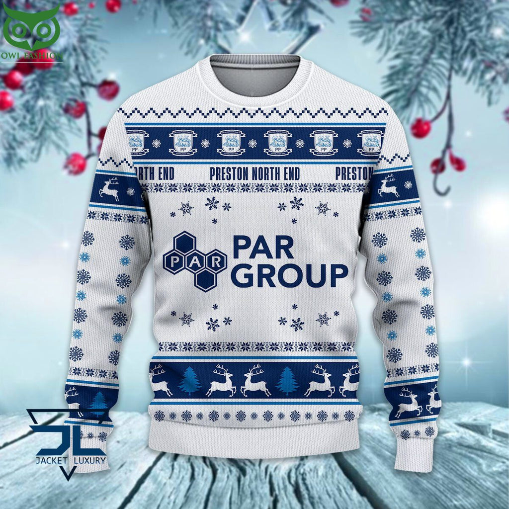 Preston North End F.C EPL League Cup Ugly Sweater
