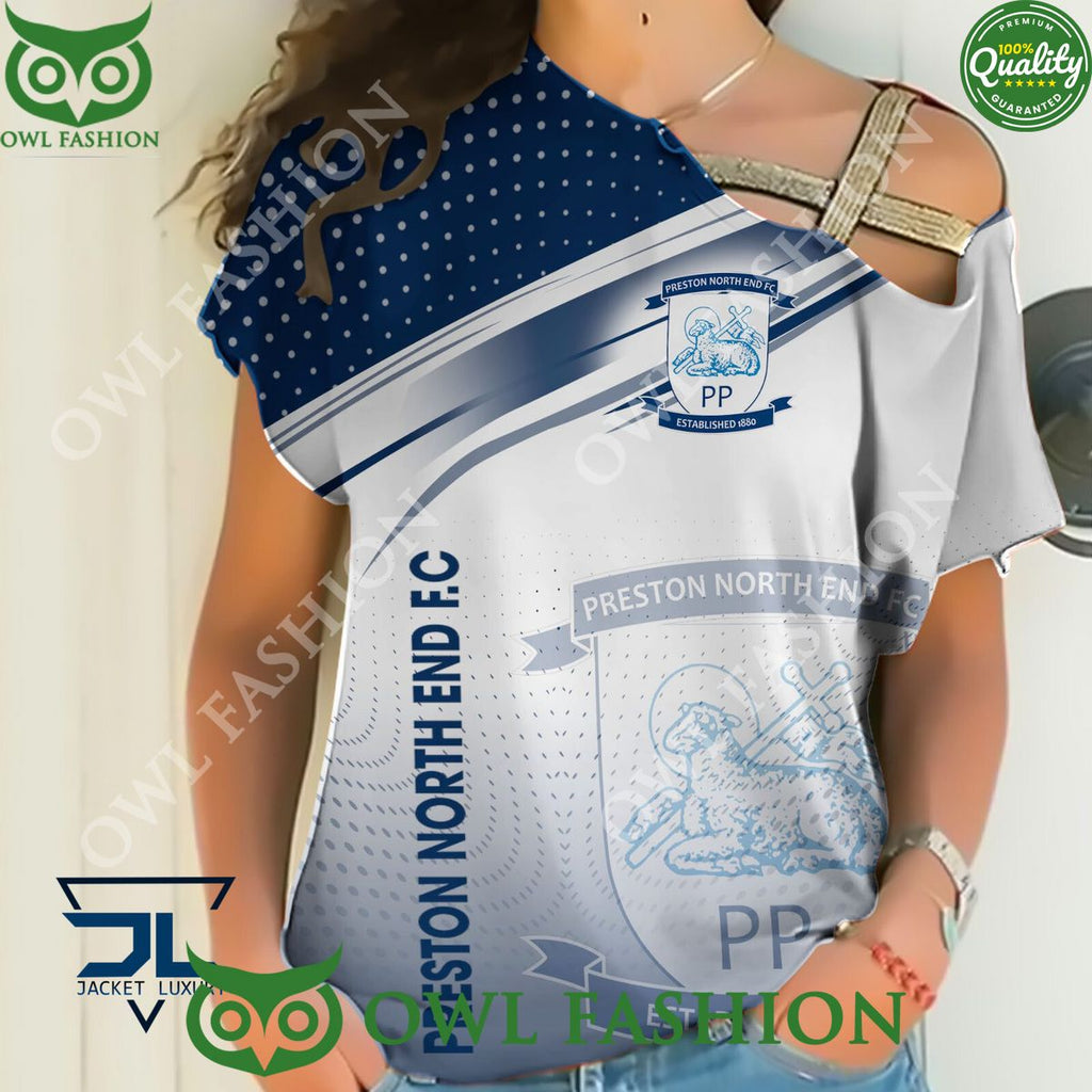 Preston North End Football Club Logo Hoodie Shirt 2024