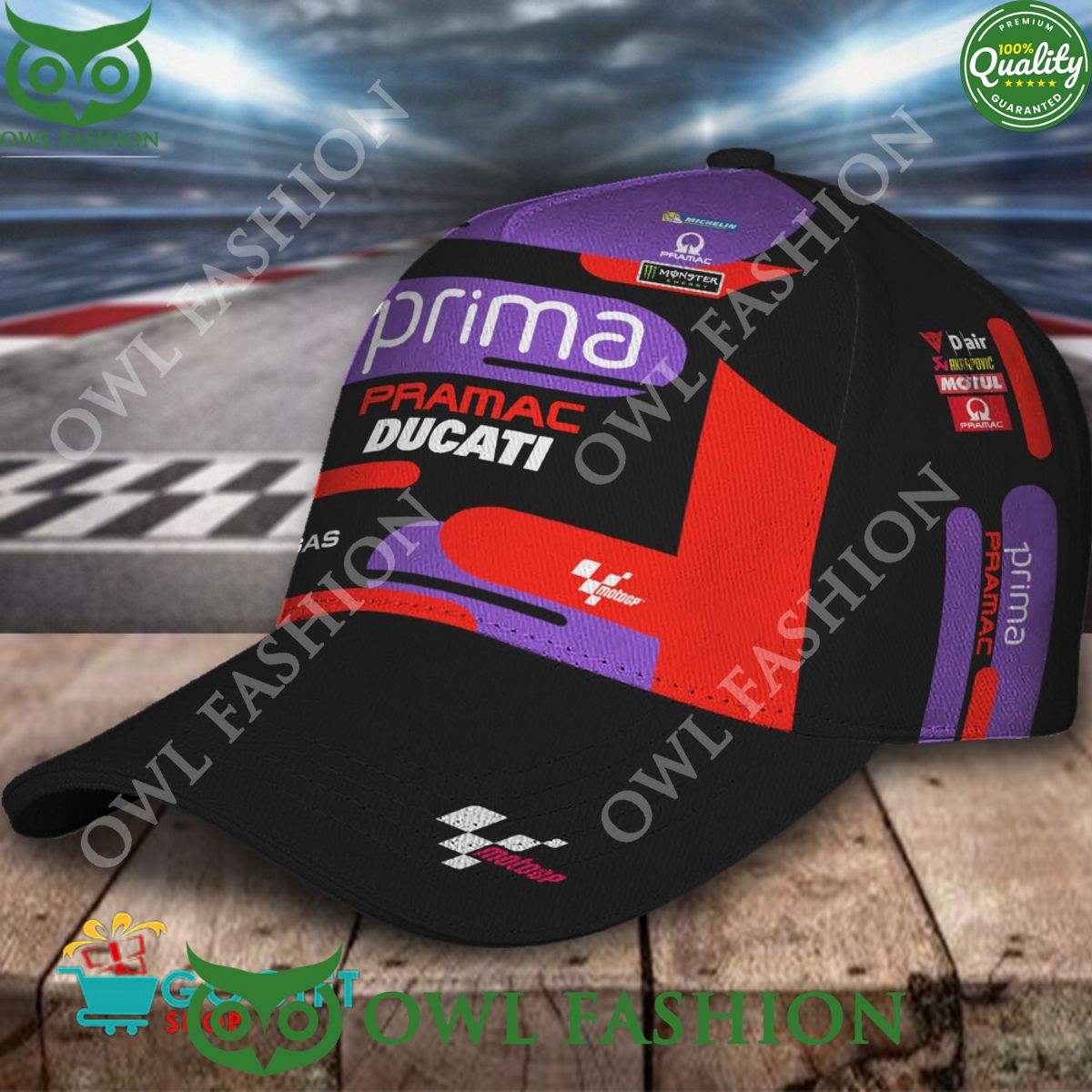 Prima Pramac Racing Ducati 2024 Printed Classic Cap