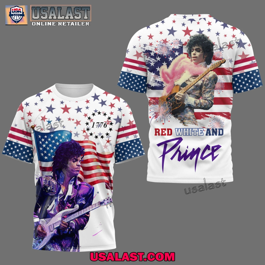 Prince 4th of July Happy Independence Day 3D Shirt