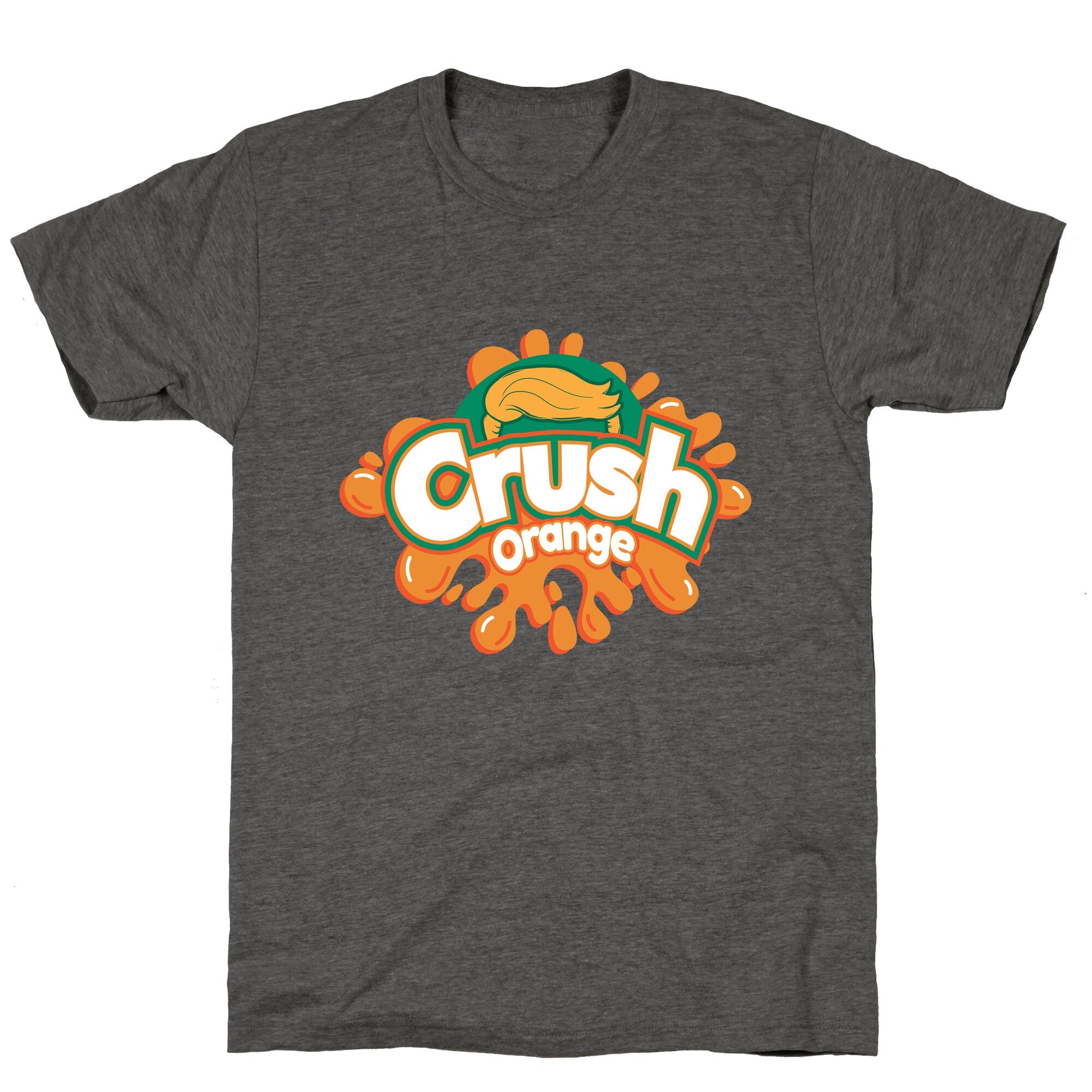 Orange Crush Harris Walz 2024 Unisex Triblend Tee