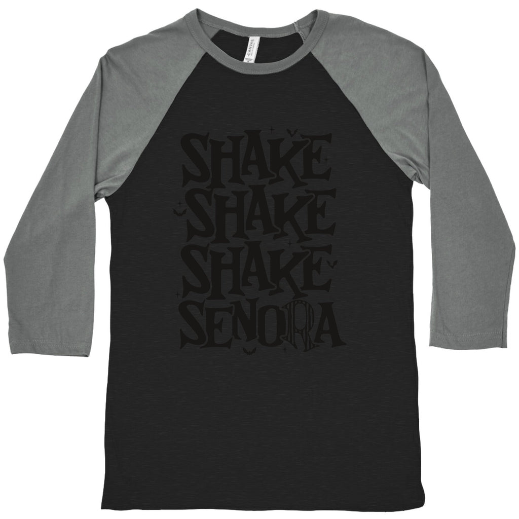Beetlejuice Shake Senora Baseball Tee