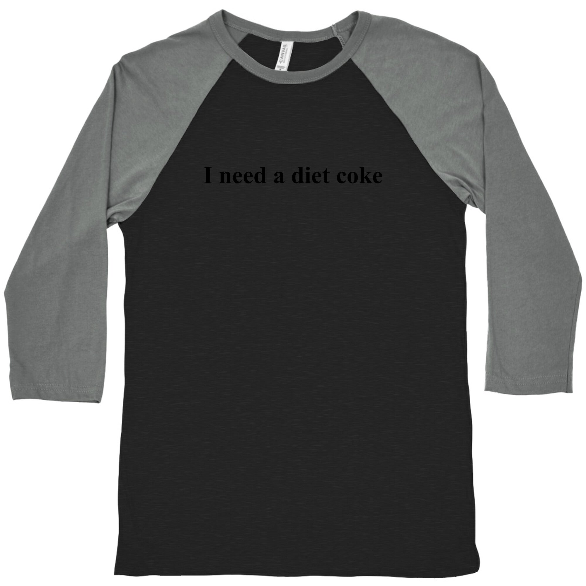 I Need A Diet Coke Baseball Tee