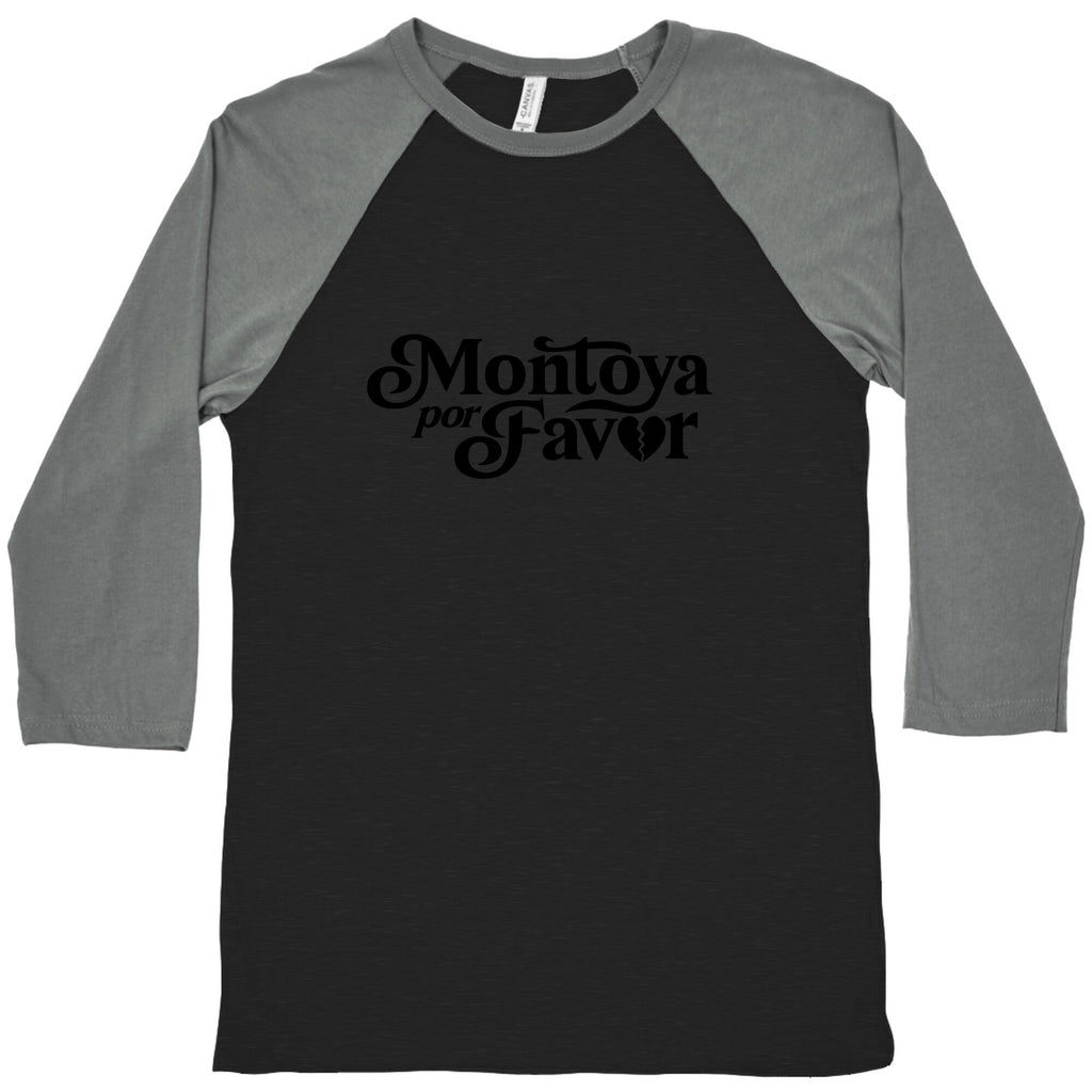 Montoya Por Favor Heartbreak Baseball Tee