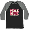 Girls Will Be Girls Fourth of July Baseball Tee