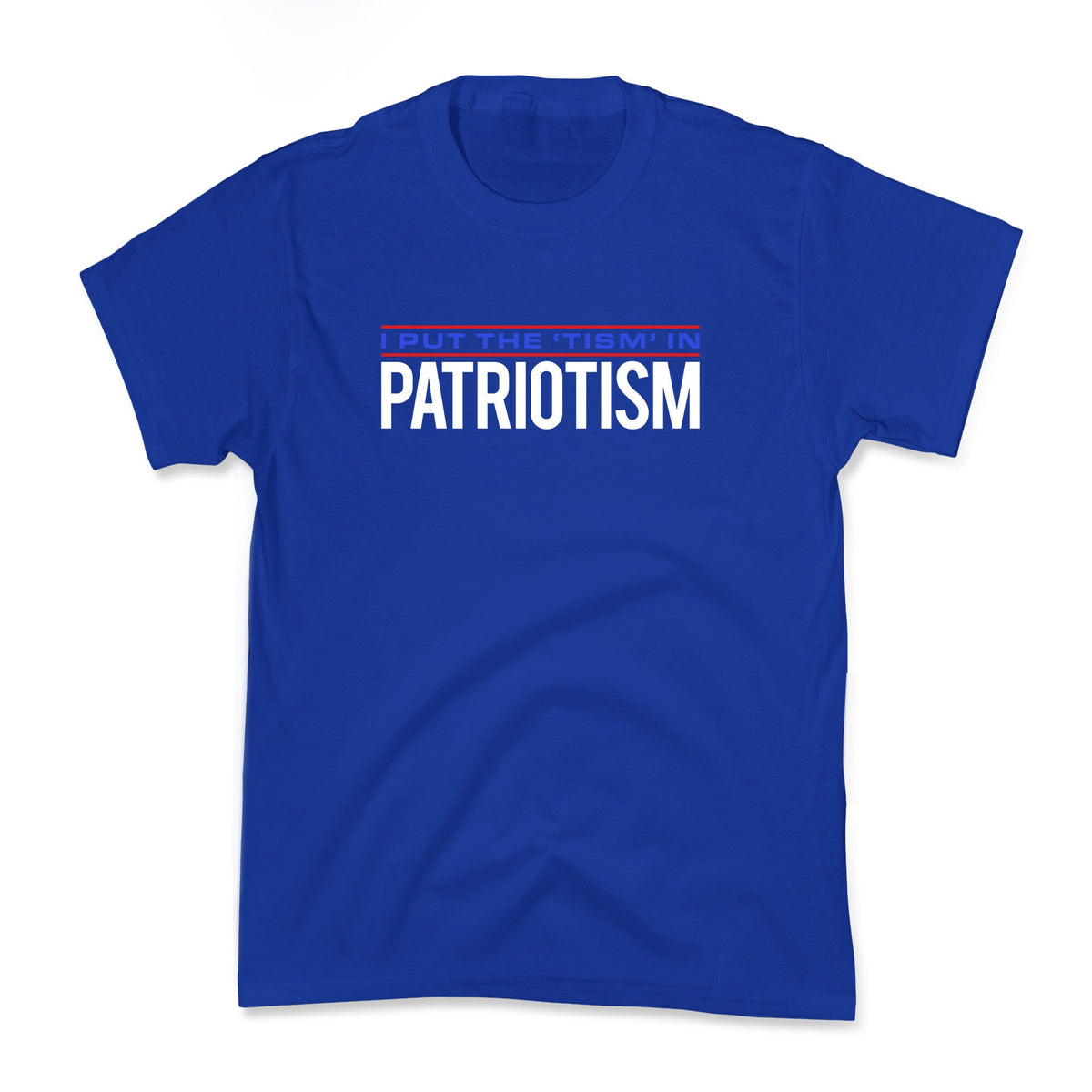 I Put The Tism In Patriotism Kids Tee