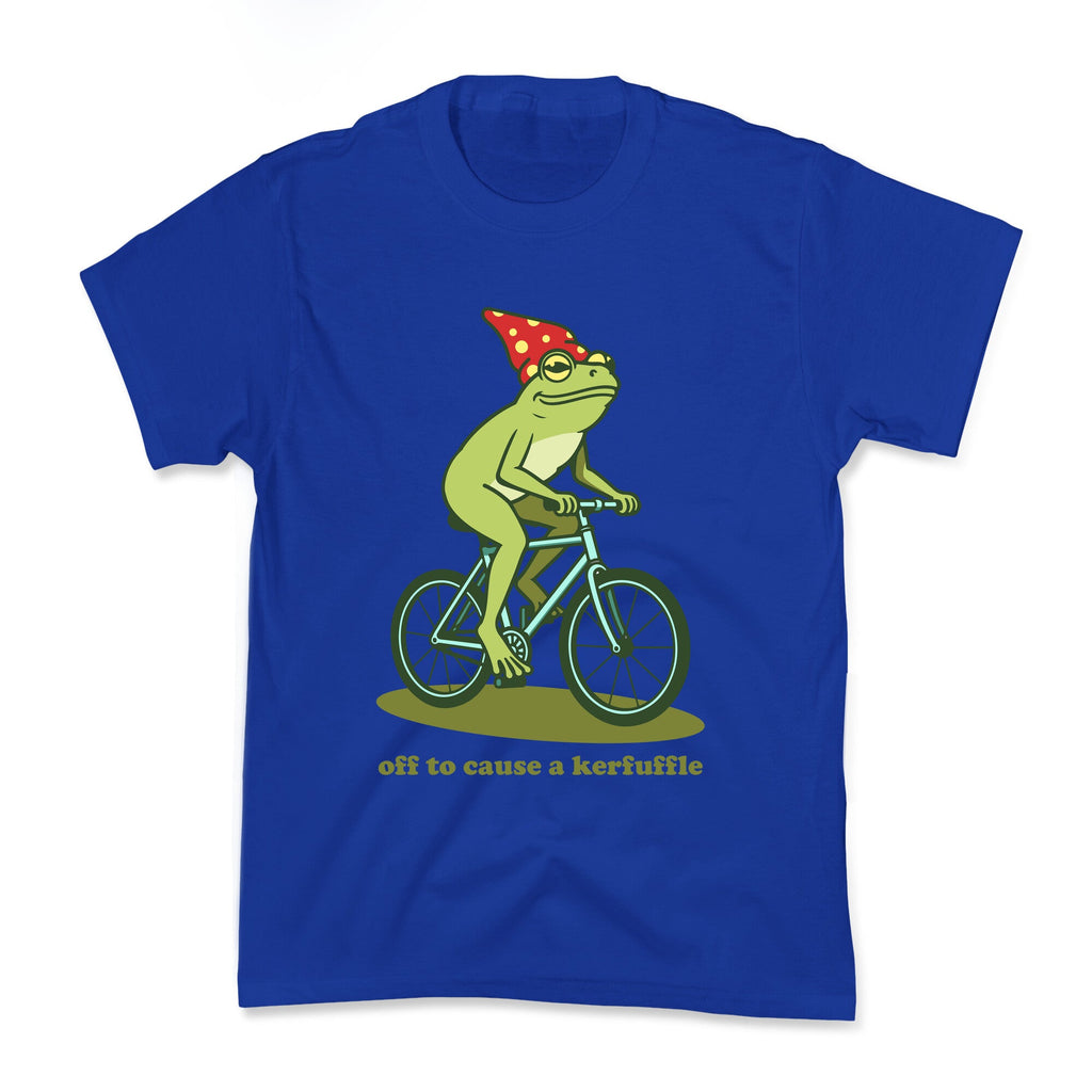 Off to Cause a Kerfuffle Kids Tee
