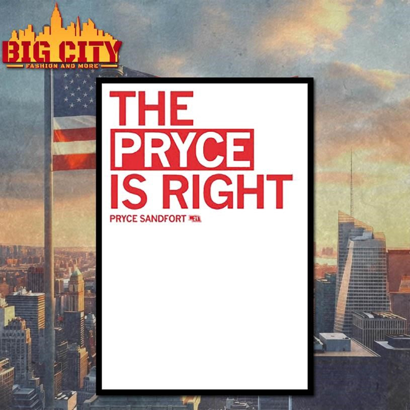 pryce is right shirt