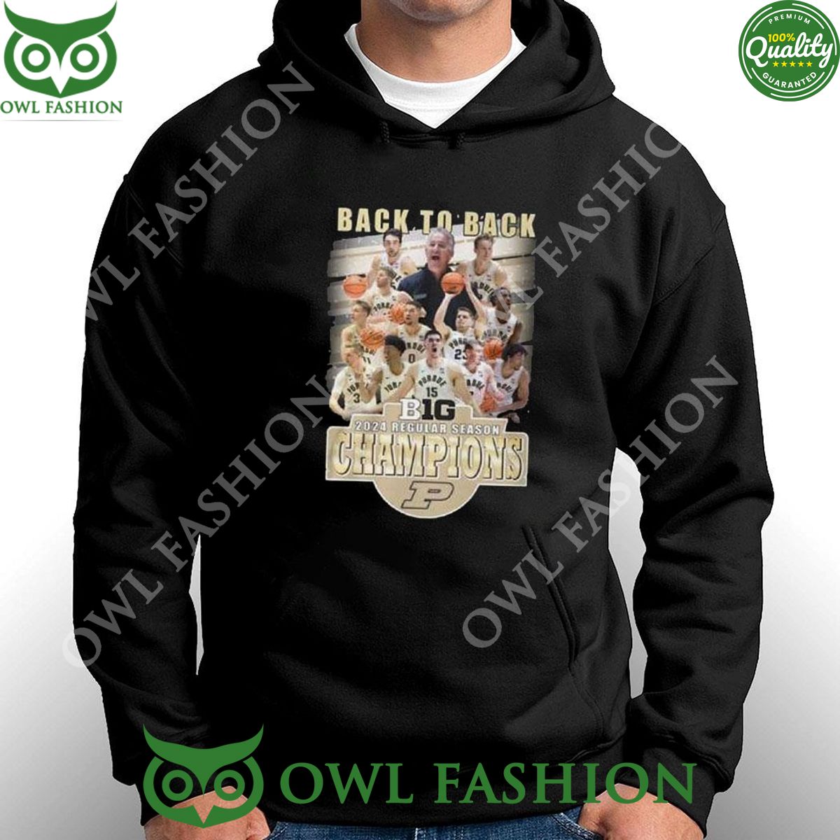 Purdue Big 10 2024 Regular Season Champions Back To Back t shirt