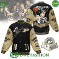 Purdue Boilermakers Boiler Up Hammer Down Purdue baseball jacket Varsity