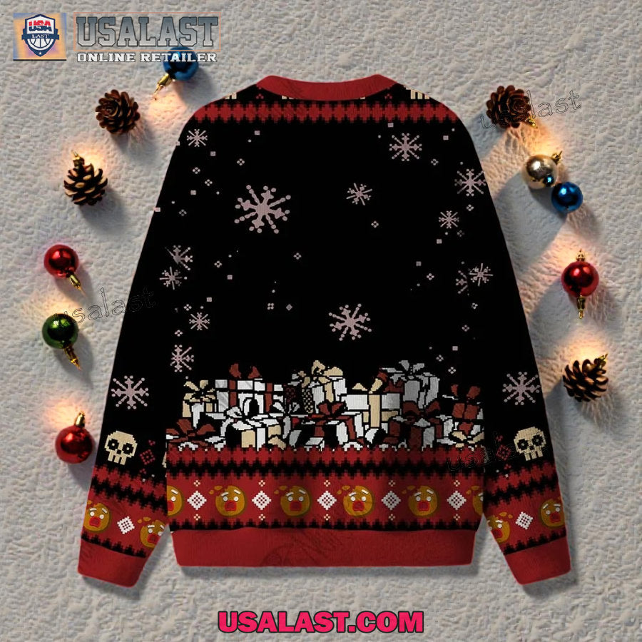 Pyramid Head Horror Ugly Christmas Sweater