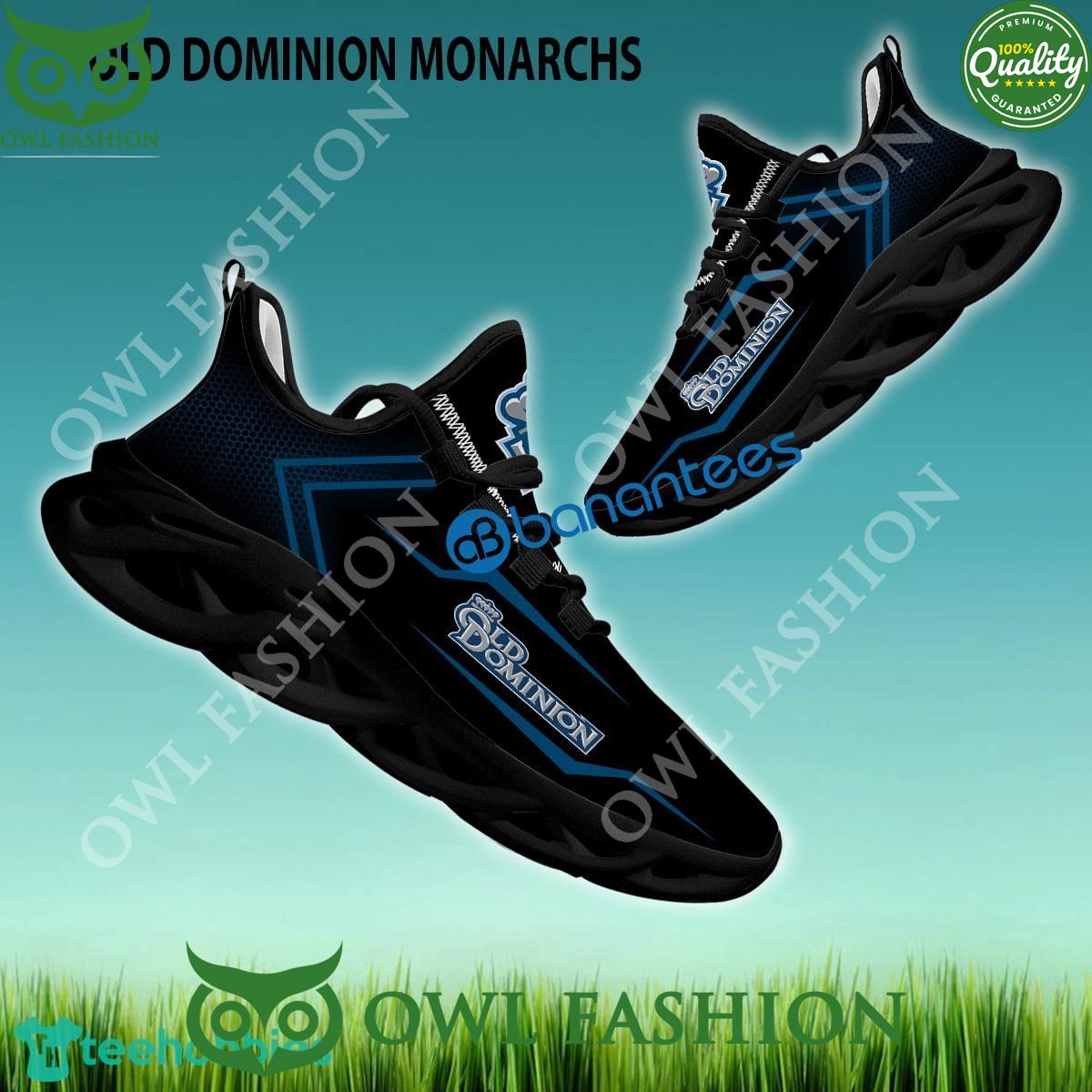 Old Dominion Monarchs Running Monogram Gift Max Soul Shoes